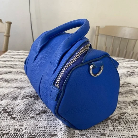 Alexander Wang Blue Mini Bag with Structured Design - Picture 3 of 10